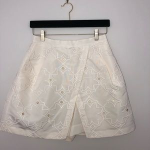 Tibi Skirt/Shorts Laser Floral Cut